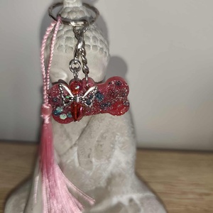 Piros csont alakú kulcstartó, Táska & Tok, Kulcstartó & Táskadísz, Kulcstartó, Mindenmás, MESKA