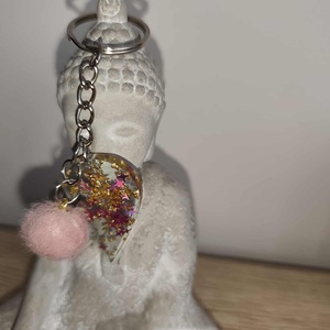 szívecskés páros kulcstartó, Táska & Tok, Kulcstartó & Táskadísz, Kulcstartó, Mindenmás, MESKA