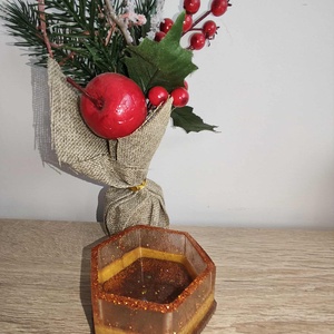 Kis csillogós tároló - ékszer - ékszertartó - ékszertartó tál - Meska.hu