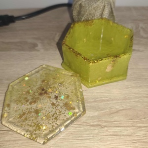 Kis   csillogós ékszerdoboz, Ékszer, Ékszertartó, Ékszerdoboz, Mindenmás, MESKA