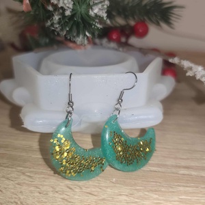 Holdacska fülbevaló szett, Ékszer, Fülbevaló, Lógó fülbevaló, Mindenmás, MESKA