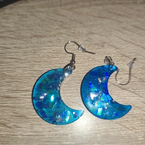 Holdacska fülbevaló szett - ékszer - fülbevaló - lógó fülbevaló - Meska.hu