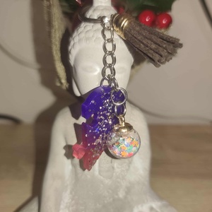 Páros szívecskés kulcstartó szett - táska & tok - kulcstartó & táskadísz - kulcstartó - Meska.hu