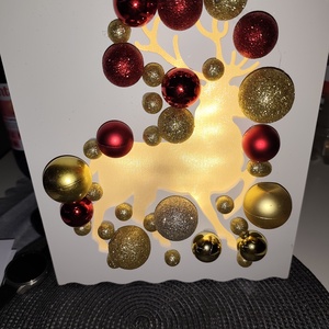 Csods világító rénszarvas lámpa  - Meska.hu