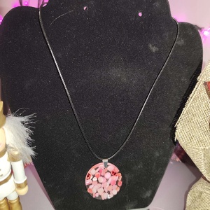 Layanna Pink Panther Nyaklánc - ékszer - nyaklánc - medálos nyaklánc - Meska.hu