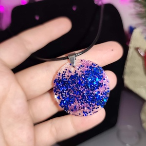 Layanna Kék Pink álom Nyaklánc - Meska.hu