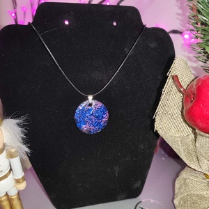 Layanna Kék Pink álom Nyaklánc - ékszer - nyaklánc - medálos nyaklánc - Meska.hu