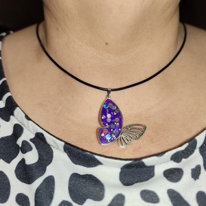 LAYANNA pillangó nyaklánc , Ékszer, Nyaklánc, Medálos nyaklánc, Mindenmás, MESKA