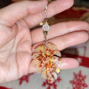 Pálma levél fülbevaló , Ékszer, Fülbevaló, Lógó fülbevaló, Mindenmás, MESKA