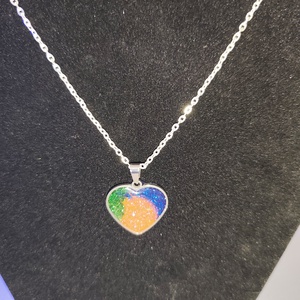 Szív nyakl�nc  - ékszer - nyaklánc - medálos nyaklánc - Meska.hu