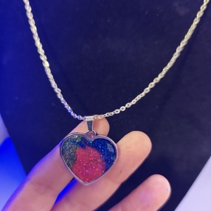 Szív nyakl�nc  - ékszer - nyaklánc - medálos nyaklánc - Meska.hu