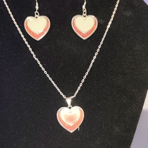 LAYANNA natúr szív ékszer szett - ékszer - ékszerszett - Meska.hu