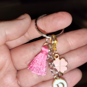 Betűs kulcstartó - Meska.hu