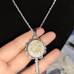 Kulcs med�los nyakl�nc - ékszer - nyaklánc - medálos nyaklánc - Meska.hu