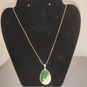 Tojás alakú nyaklánc  - ékszer - nyaklánc - medálos nyaklánc - Meska.hu