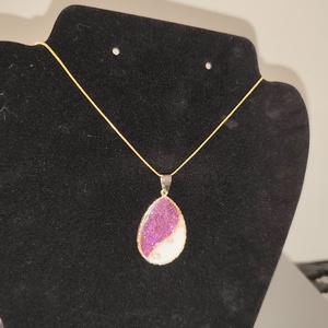 Tojás alakú nyaklánc  - ékszer - nyaklánc - medálos nyaklánc - Meska.hu