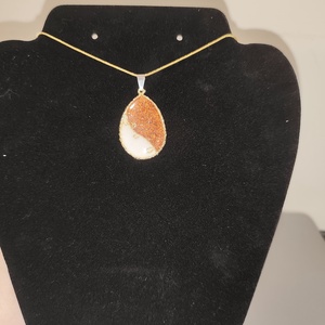 Tojás alakú nyaklánc  - ékszer - nyaklánc - medálos nyaklánc - Meska.hu