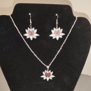 Lótusz virág ékszerszett , Ékszer, Ékszerszett, Mindenmás, MESKA