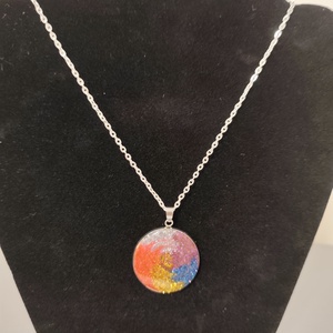 Szivárvány nyaklánc , Ékszer, Nyaklánc, Medálos nyaklánc, Mindenmás, MESKA