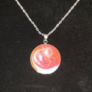 Színes nyaklánc , Ékszer, Nyaklánc, Medálos nyaklánc, Mindenmás, MESKA