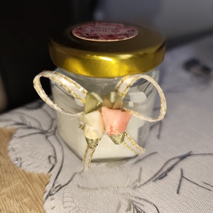 Rózsa illatú gyertya - Meska.hu