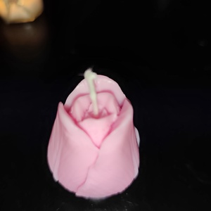 Rózsa illatú tulipán gyertya díszdobozban  - otthon & életmód - gyertya, illat, aroma - gyertya - Meska.hu
