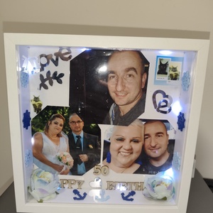 Emlék vilagitó képkeret  - otthon & életmód - dekoráció - kép & falikép - képkeret - Meska.hu