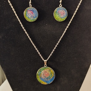 Kozmosz ékszer szett - ékszer - ékszerszett - Meska.hu