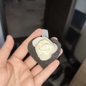 Szívecskés kulcstartó és táska dísz  - táska & tok - kulcstartó & táskadísz - kulcstartó - Meska.hu