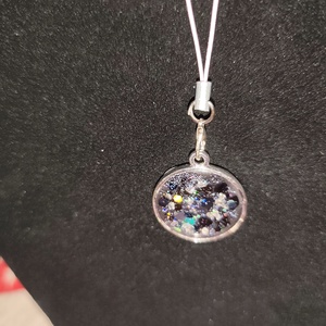 Csillogó mobil dísz  - táska & tok - kulcstartó & táskadísz - kulcstartó - Meska.hu