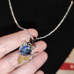 Cic�s nyakl�nc  - ékszer - nyaklánc - medálos nyaklánc - Meska.hu