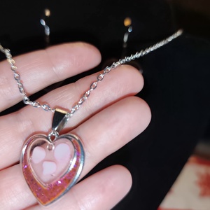 Szívecskés ékszerszett  - ékszer - ékszerszett - Meska.hu