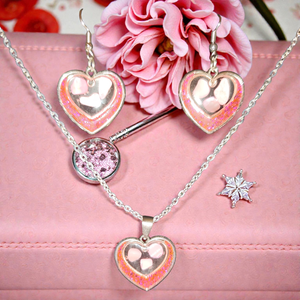 Szívecskés ékszerszett , Ékszer, Ékszerszett, Mindenmás, MESKA