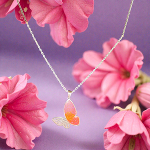 Pillangó nyaklánc , Ékszer, Nyaklánc, Medálos nyaklánc, Mindenmás, MESKA