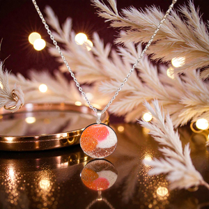 Többszínű csillogó nyaklánc , Ékszer, Nyaklánc, Medálos nyaklánc, Mindenmás, MESKA