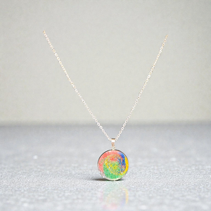 Szivárvány színű nyaklánc , Ékszer, Nyaklánc, Medálos nyaklánc, Mindenmás, MESKA