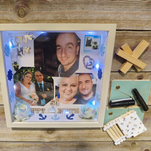 Emlék vilagitó képkeret , Otthon & Életmód, Dekoráció, Kép & Falikép, Képkeret, Mindenmás, MESKA