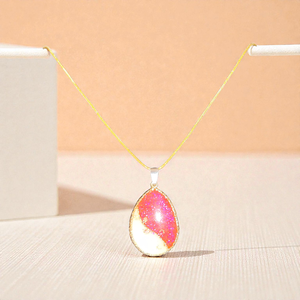 Tojás alakú nyaklánc , Ékszer, Nyaklánc, Medálos nyaklánc, Mindenmás, MESKA