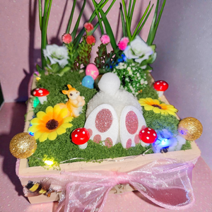 Húsvéti box, Ünnepi díszek, dekorációk, Húsvéti díszek és dekorációk, Húsvéti ajtódísz, kopogtató, Mindenmás, MESKA