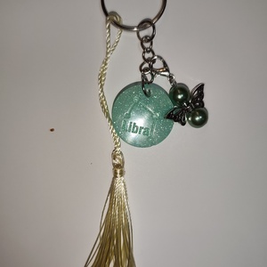 Mérleg horoszkópos kulcstartó  - Meska.hu