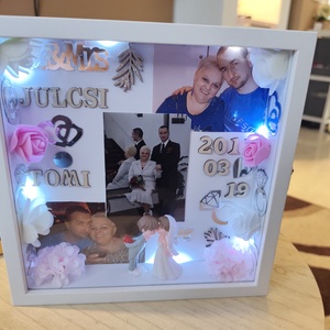 Emlék vilagitó képkeret  - otthon & életmód - dekoráció - kép & falikép - képkeret - Meska.hu