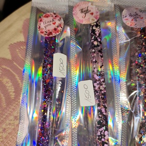 EPOXYBÓL KÉSZÜLT SZÉPSÉGES TOLLAK  - FEKETE SZÍN - otthon & életmód - papír, írószer - ceruza & toll - Meska.hu