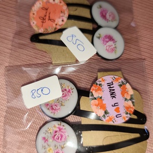 Virágos csattok, Ruha & Divat, Hajdísz & Hajcsat, Hajcsat & Hajtű, Mindenmás, MESKA