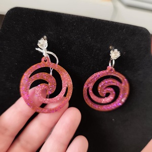 Spirál alakú fülbevaló, Ékszer, Fülbevaló, Lógós kerek fülbevaló, Mindenmás, MESKA