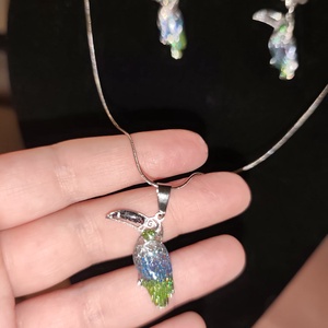 Tukán madaras ékszerszett - ékszer - ékszerszett - Meska.hu