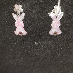 Nyuszis fülbevaló, Ékszer, Fülbevaló, Lógó fülbevaló, Mindenmás, MESKA