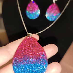 Nyári színátmenetes ékszerszett, Ékszer, Ékszerszett, Mindenmás, MESKA