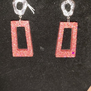 Pirosas bronz színű nyári fülbevaló, Ékszer, Fülbevaló, Lógó fülbevaló, Mindenmás, MESKA