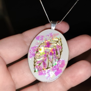 Arany faleveles nyaklánc, Ékszer, Nyaklánc, Medálos nyaklánc, Mindenmás, MESKA