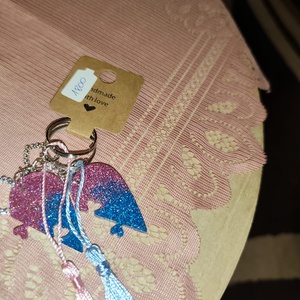 Szépséges Páros szívecskés kulcstartó, Táska & Tok, Kulcstartó & Táskadísz, Kulcstartó, Mindenmás, MESKA